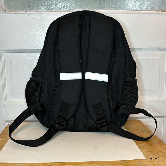 Netflix’s Stranger Things 4 kid’s Sized Black Graphic Two Strap Backpack - Picture 5 of 6